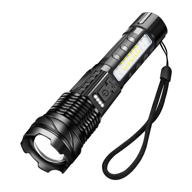 High lumen rechargeable LED flashlight A76