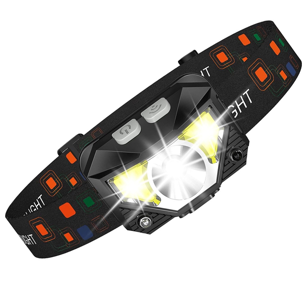 Rechargeable sensor headlamp H-005